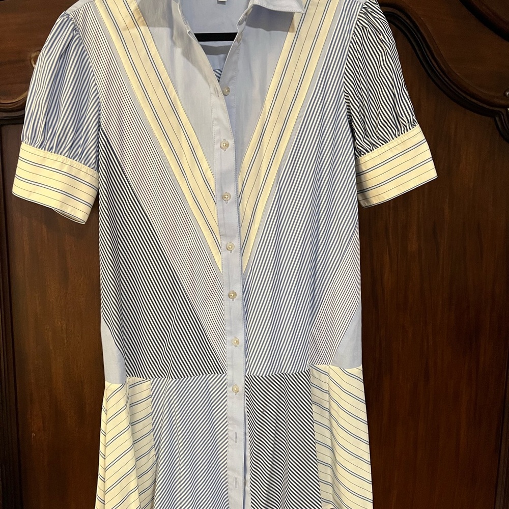 Tanya Taylor Cotton Shirt Dress